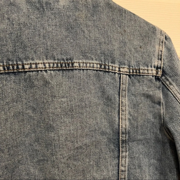 Free People Rumors Cropped Jean Jacket XS - Picture 14 of 16